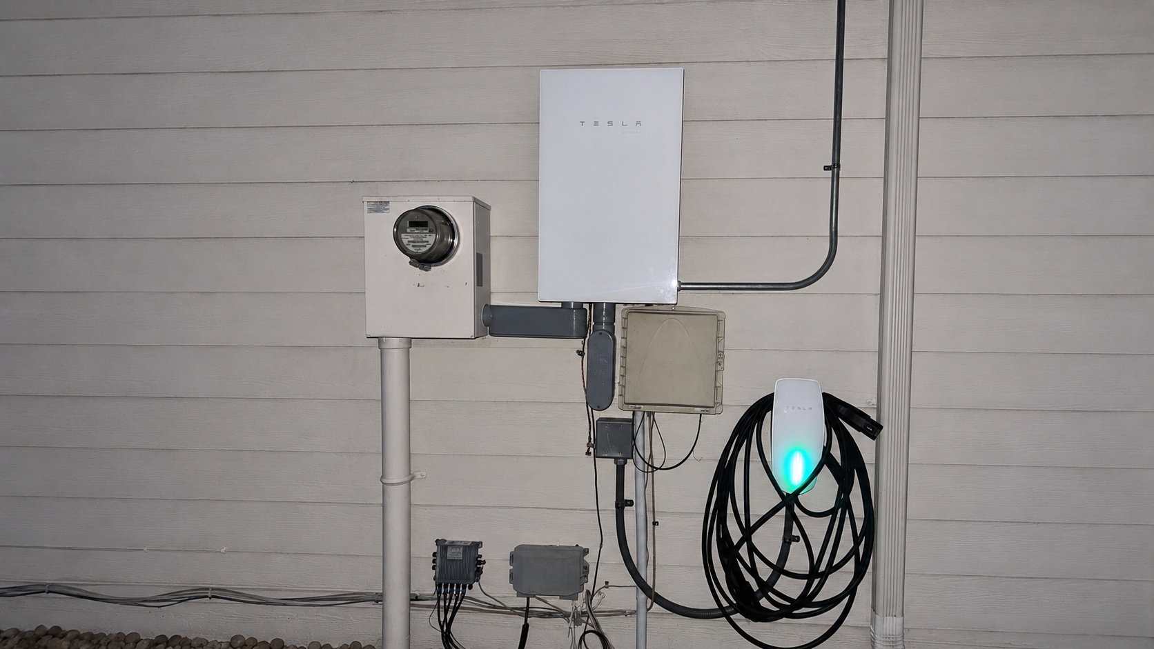 Whole-Home Battery Backup and Tesla EV Charger Installation